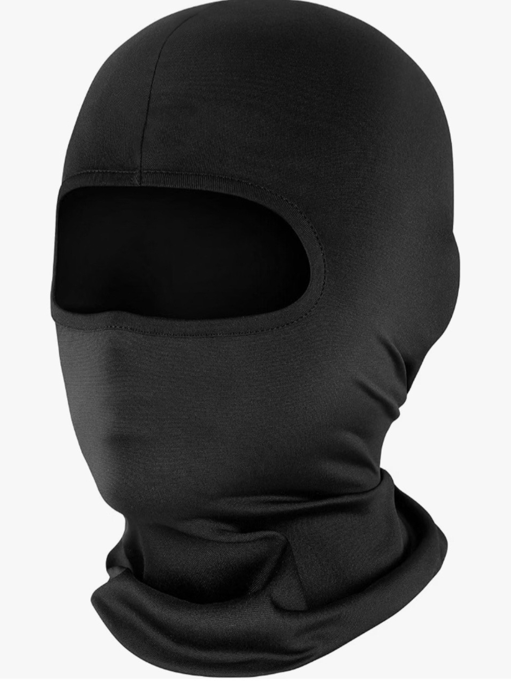 Black Balaclava Hood for Men - Lightweight Face Mask